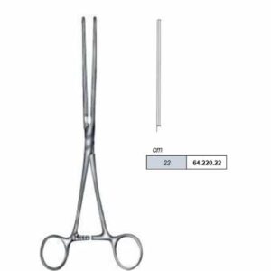 Pinza Kocher Intest. Recta 22CM