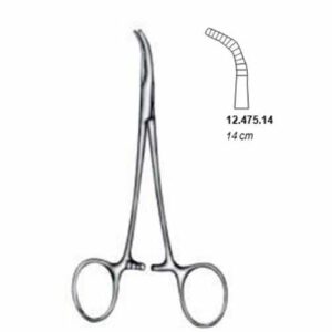 PINZA MIXTER BABY HEMOSTAT. CURVA 14 CM