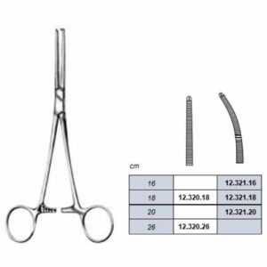 PINZA ROCH. OCHSNER HEMOSTAT. 1X2