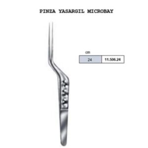 Pinza Yasargil Microbay 24cm