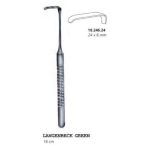 Separador Langenbeck Green 24X6mm