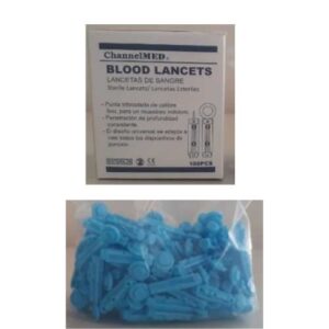Lancetas esterilizadas Marca ChannelMed – Procedencia China